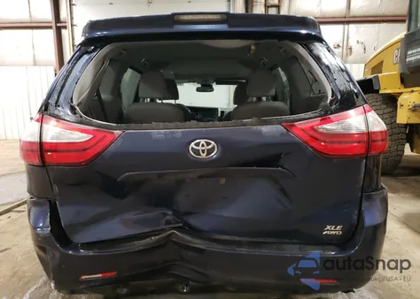 2018 Toyota Sienna Xle from USA, damaged, VIN 5TDDZ3DC4JS208054